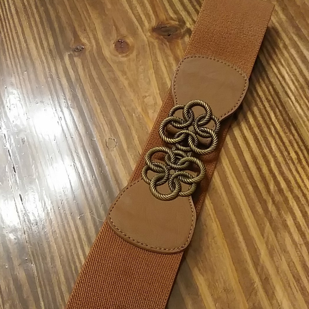 Belt Stretch Metal Buckle 26" Long Size S/M